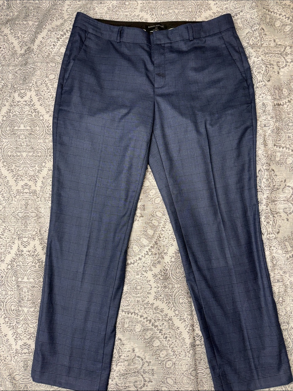 Women’s Banana Republic Avery Plaid Dress Pants - Size 8 (27” Inseam)